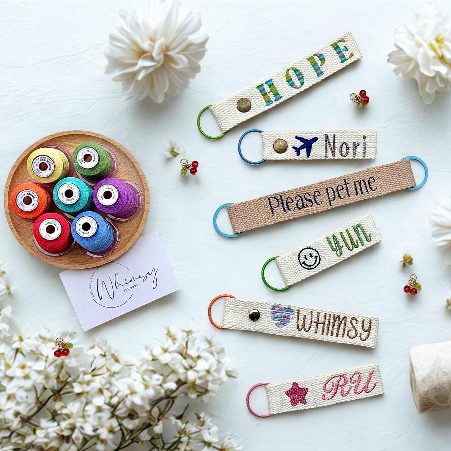 Personalized Embroidered Name Tags