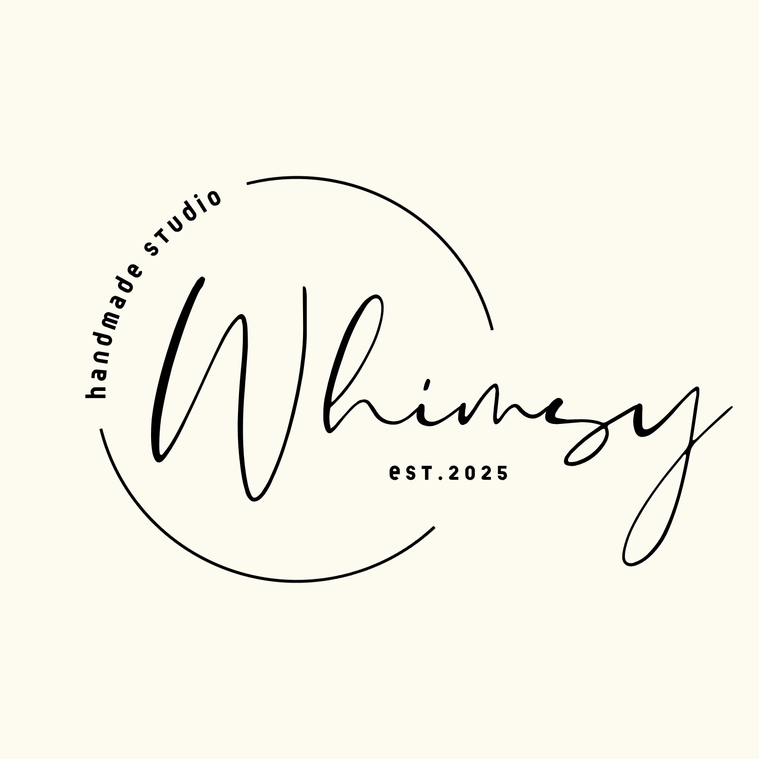 whimsy handmade stuido logo